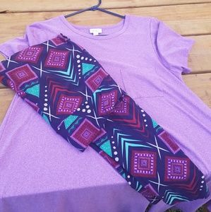 Lularoe Carly & legging set!